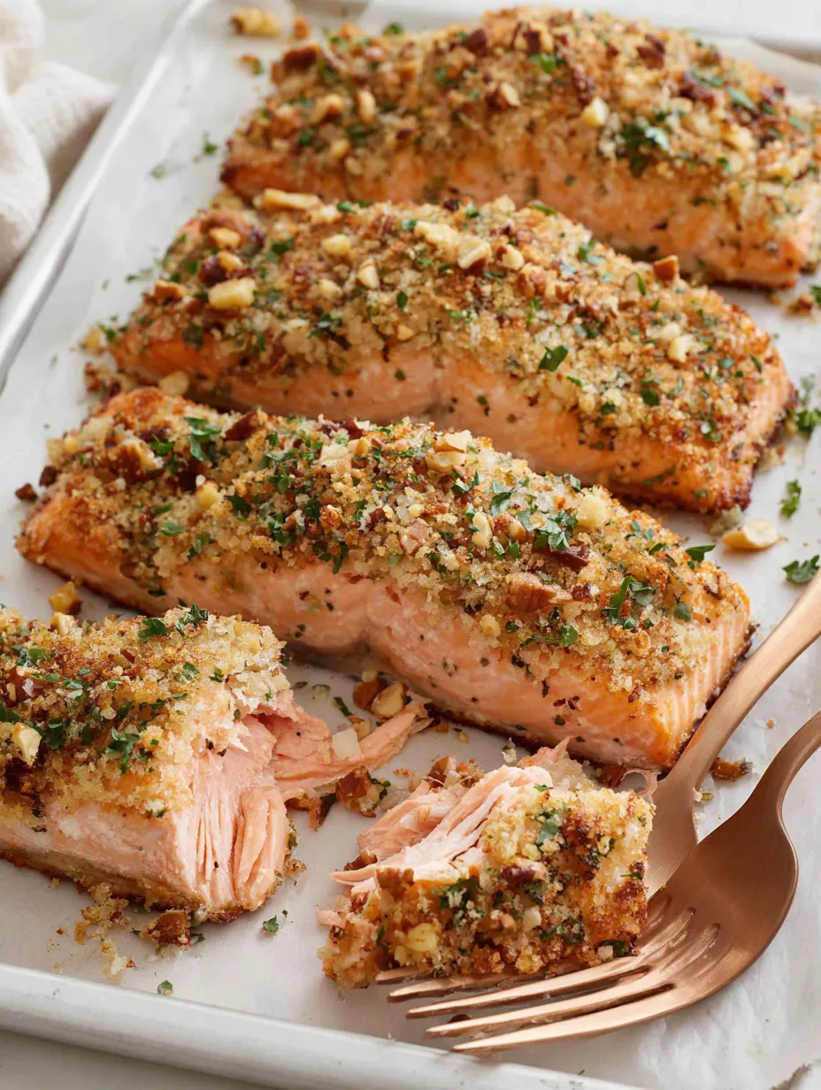 Eine Platte mit Salat und ger&ouml;steten N&uuml;ssen.