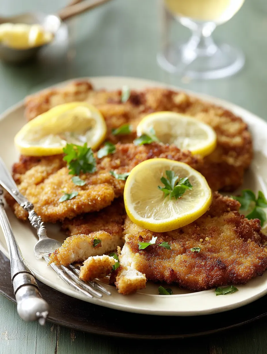 Eine Platte mit gegrillten Steakchen und Zitronen.