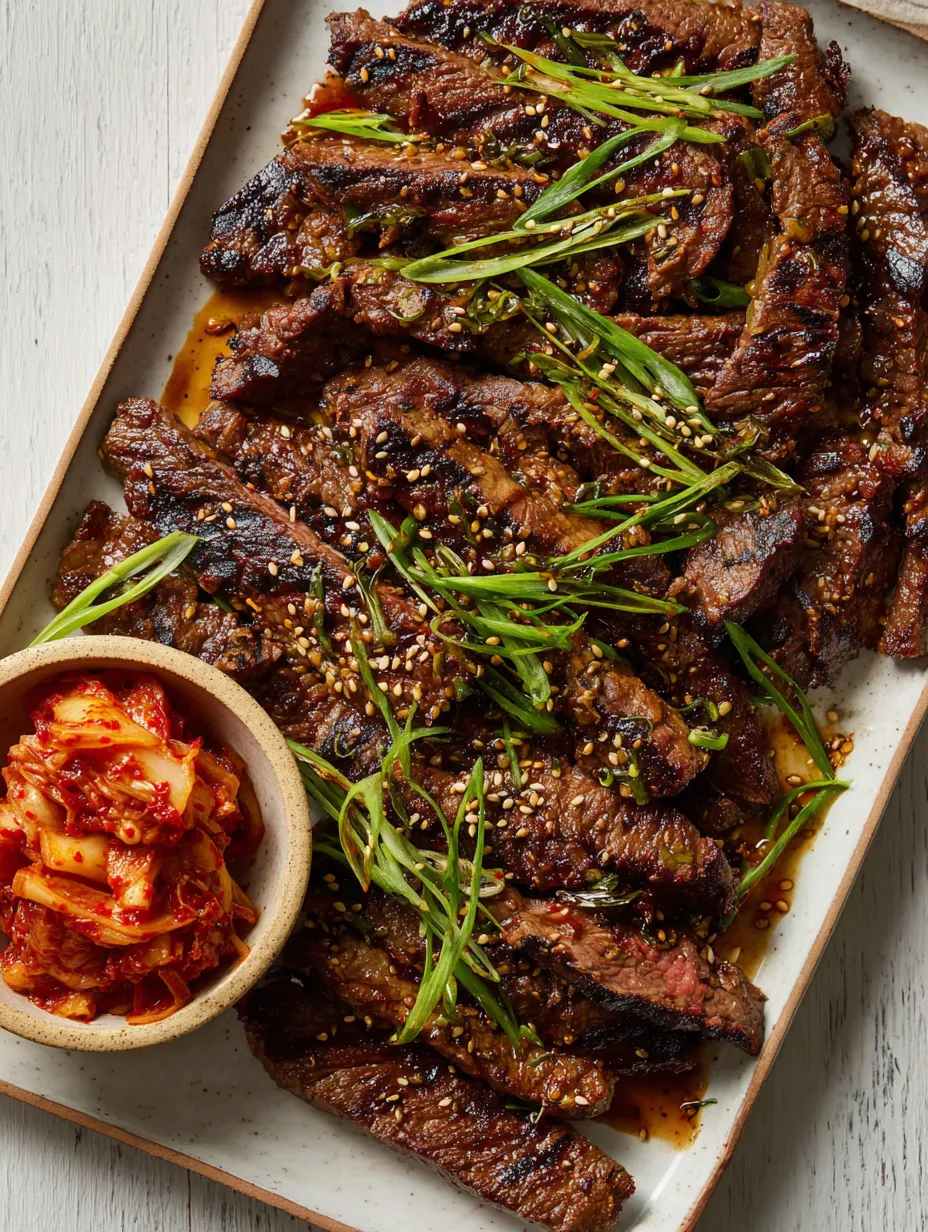 Ein Becher mit einer Mischung aus Steak und Grasen.