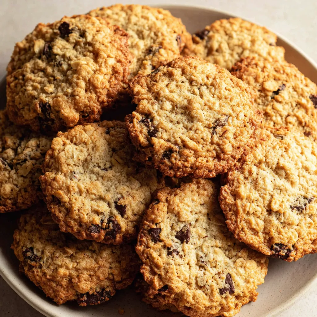 Ein weißer Teller mit einer Schüssel voller Biscuit-Keks.