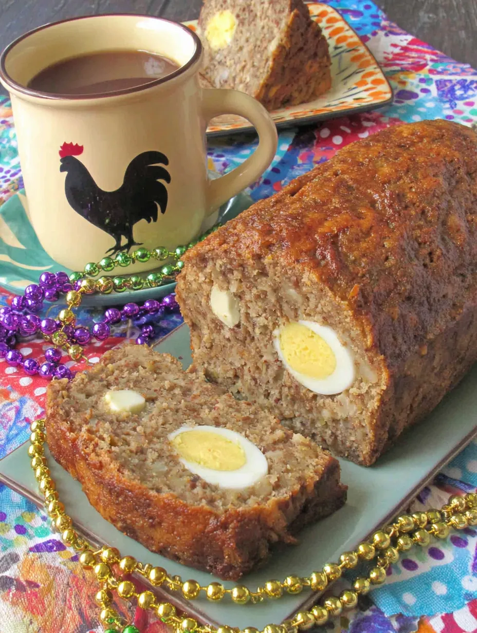 Ein Bread mit Eiern und Schokolade auf einem Teller.