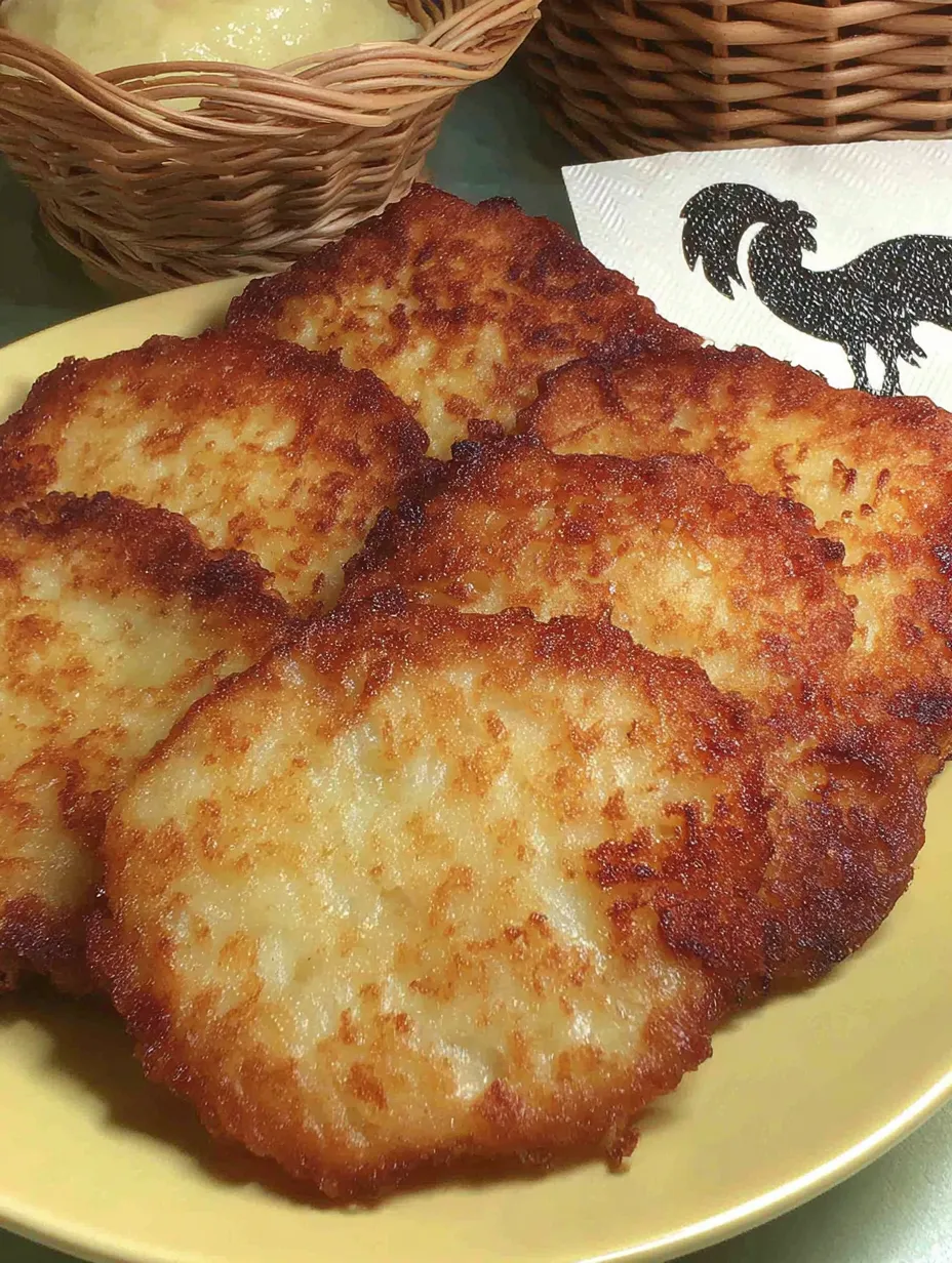 Ein Plate mit Kichelkichel auf einem Tisch.