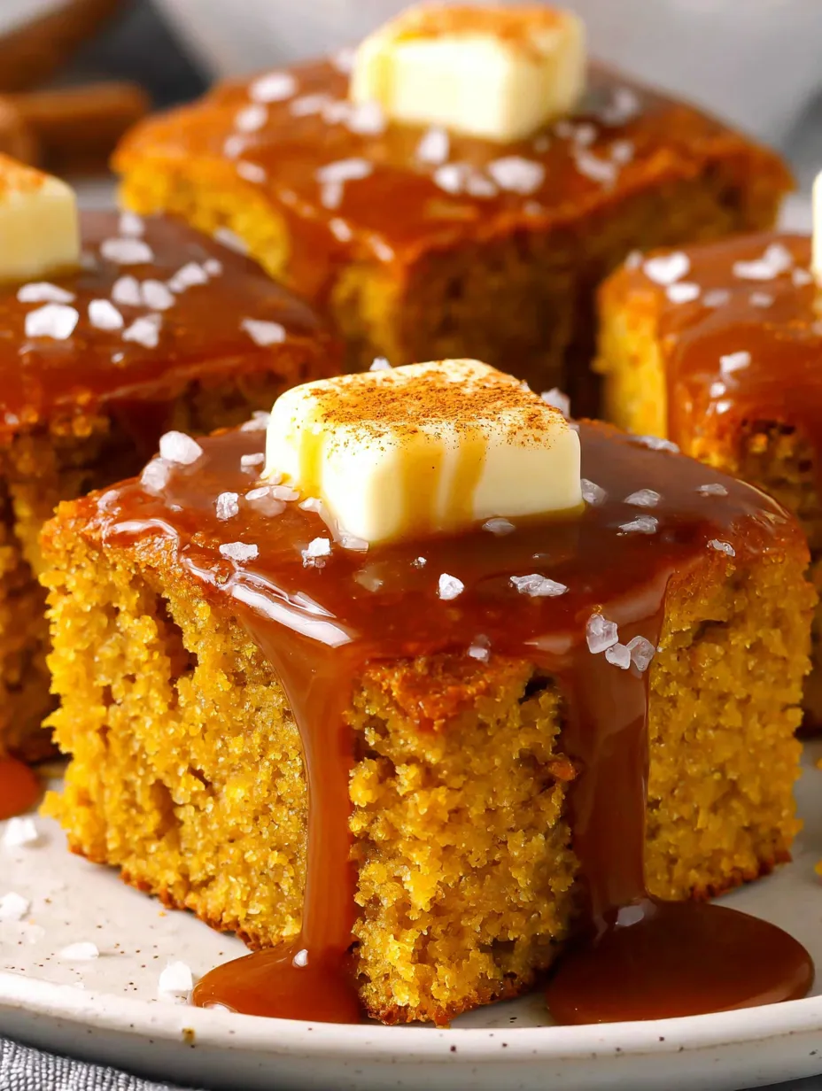 Eine Tafel mit einer Schicht aus Karamell und Butter, die mit Salz bestreut ist.