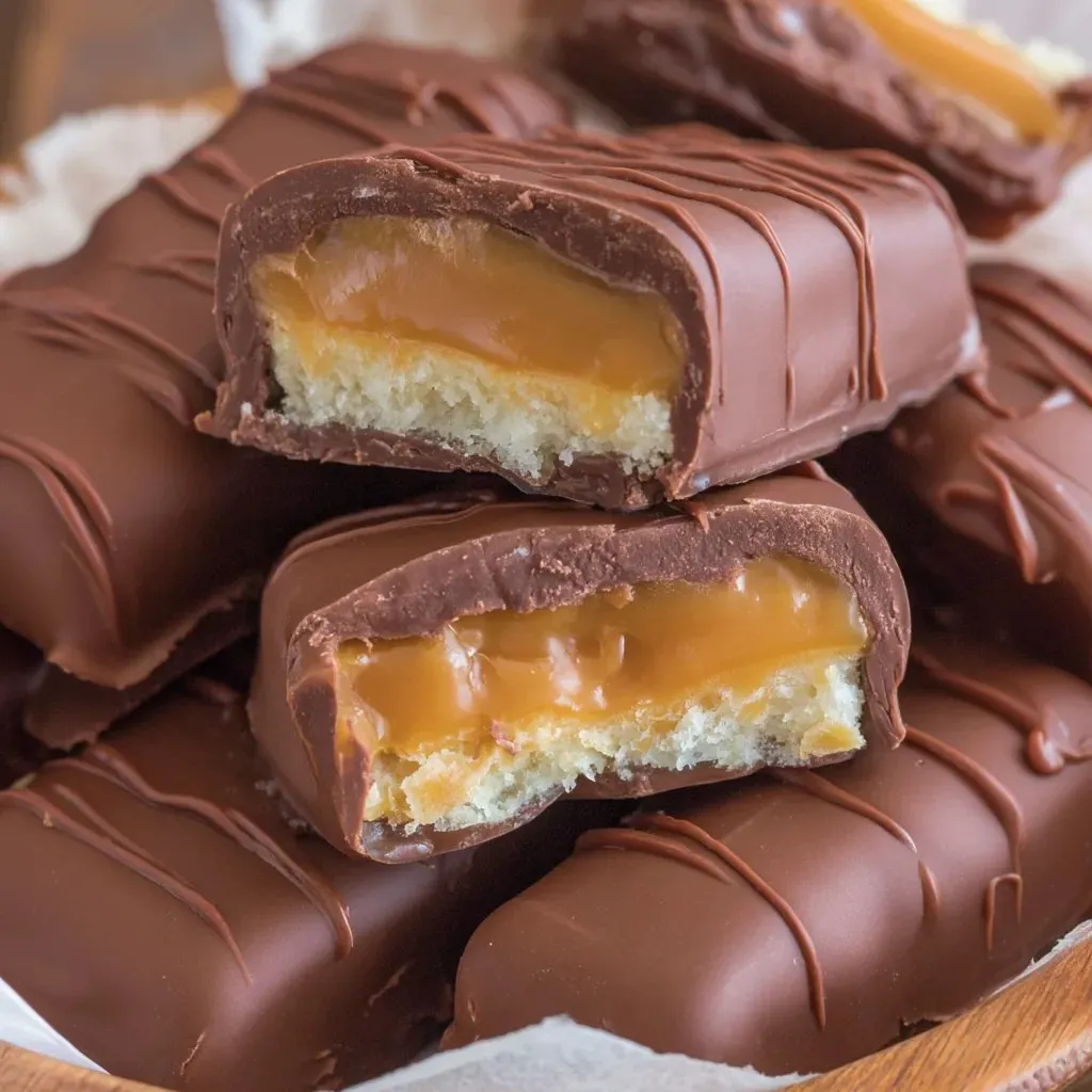 Eine Schokoladenganache mit einer Schokoladenglasur und einer Schokoladenglasur.