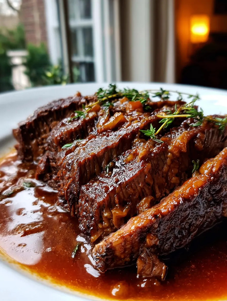 Eine Tafel mit einer Portion von Steak, garniert mit Zwiebeln.