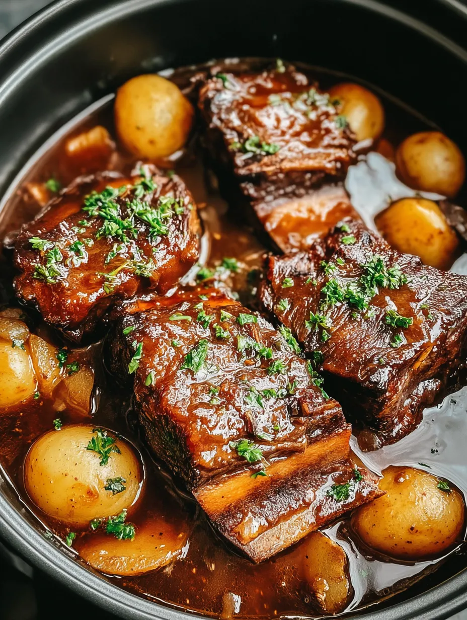 Ein Schinkenst&uuml;ck mit gr&uuml;nem Zwieback und einer Sauce.