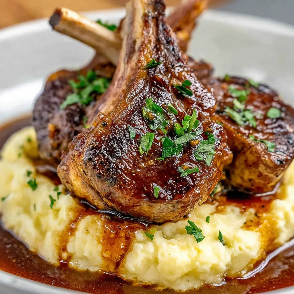 Ein Bild von zwei gegrillten Steaks auf einer Platte.