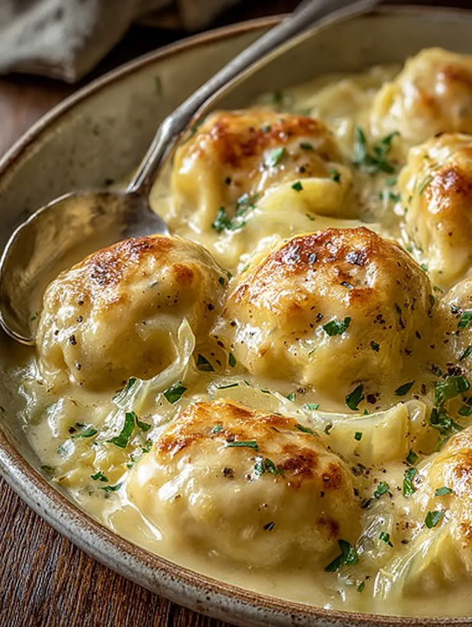 Ein Teller mit Käseknochen und Sauce.