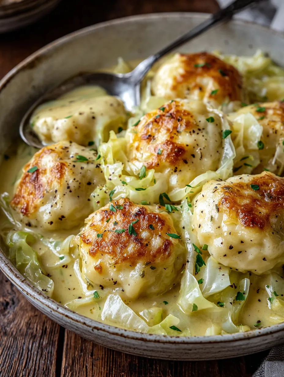 Ein Kessel mit Kartoffeln und Zwiebeln.