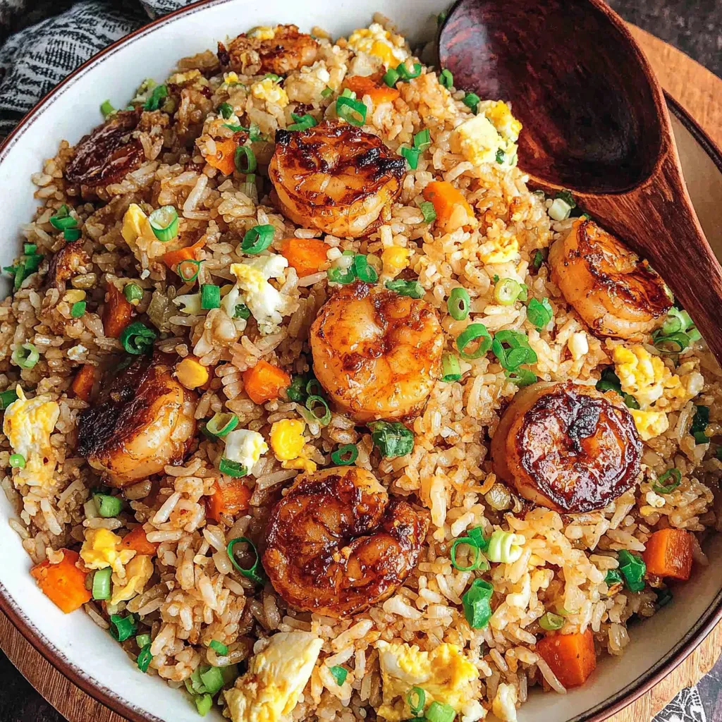 Ein Bohneneintopf mit Zwiebeln, Kokosmelis und Kartoffeln.