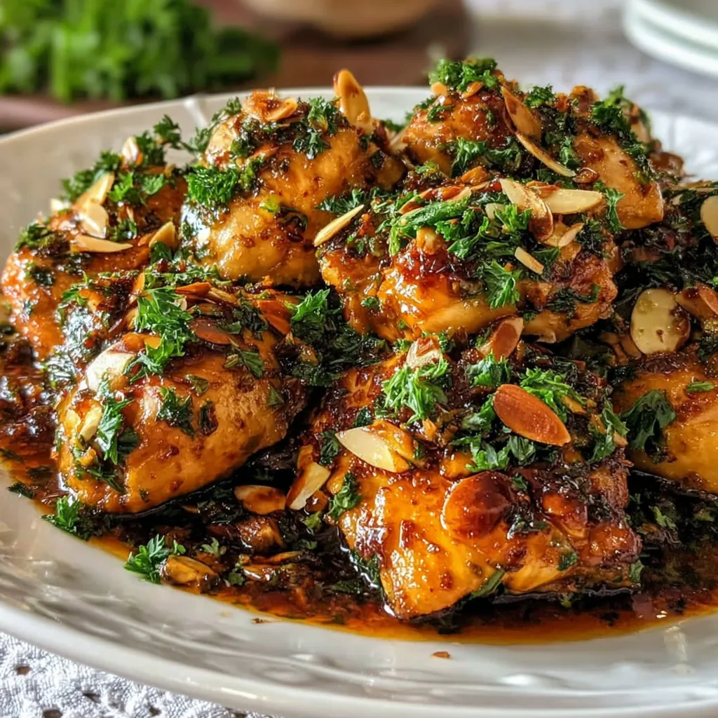 Ein weißer Teller mit einer Mischung aus Gemüse und Fleisch.