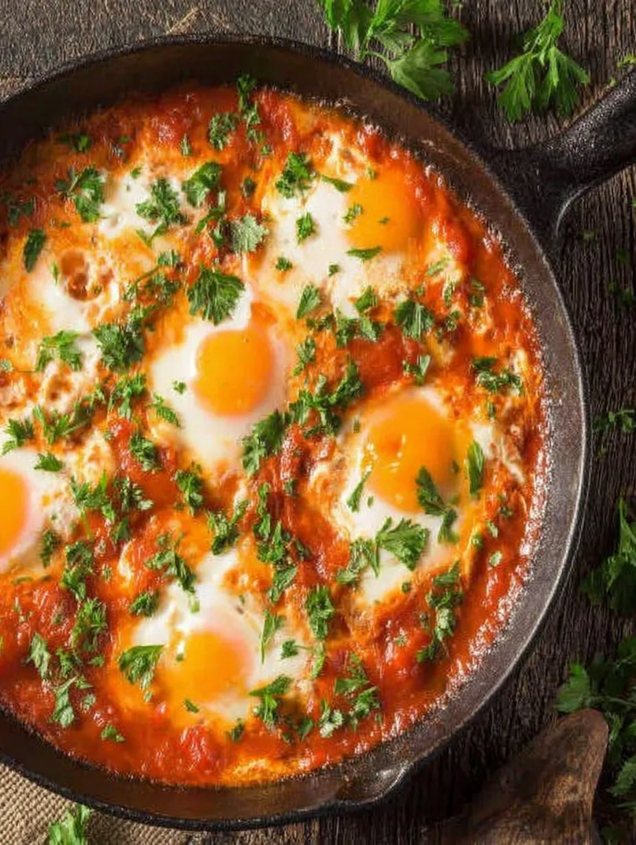 Eine Sch&uuml;ssel mit Eiern und Tomaten.