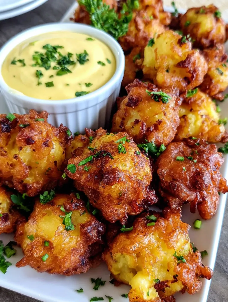 Ein wei&szlig;er Teller mit frisch zubereiteten, knusprigen, frittierten oder gebackenen Fleischkl&ouml;&szlig;en, die in einer Sauce serviert werden.