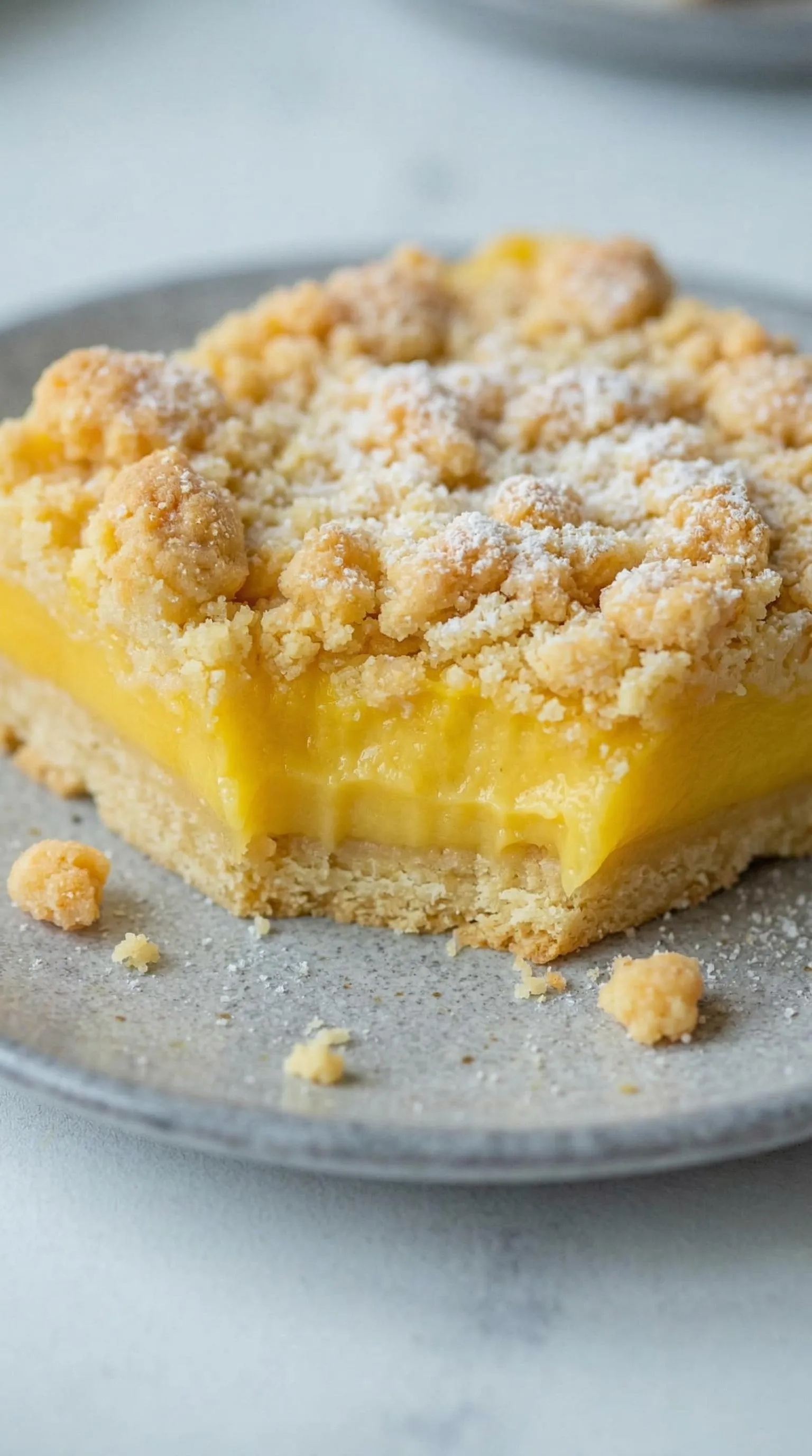 Ein Streuselkuchen mit Pudding wie bei Oma.