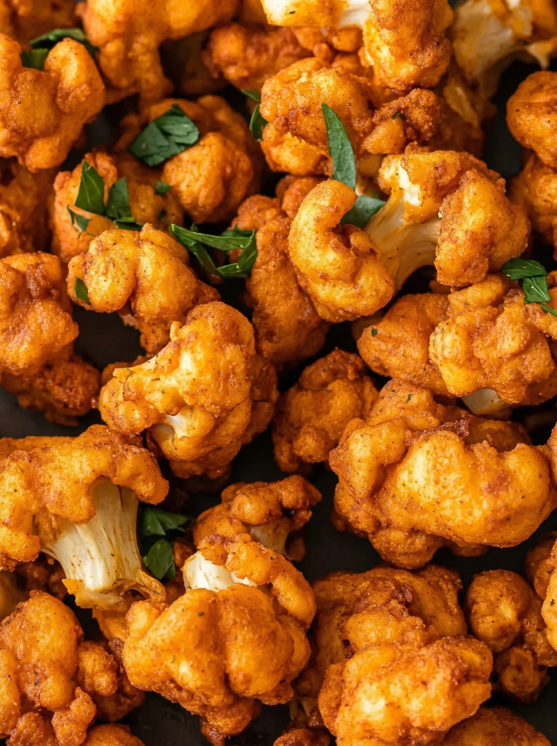 Ein Bild von Buffalo-Blumenkohl Heißluftfritteuse.