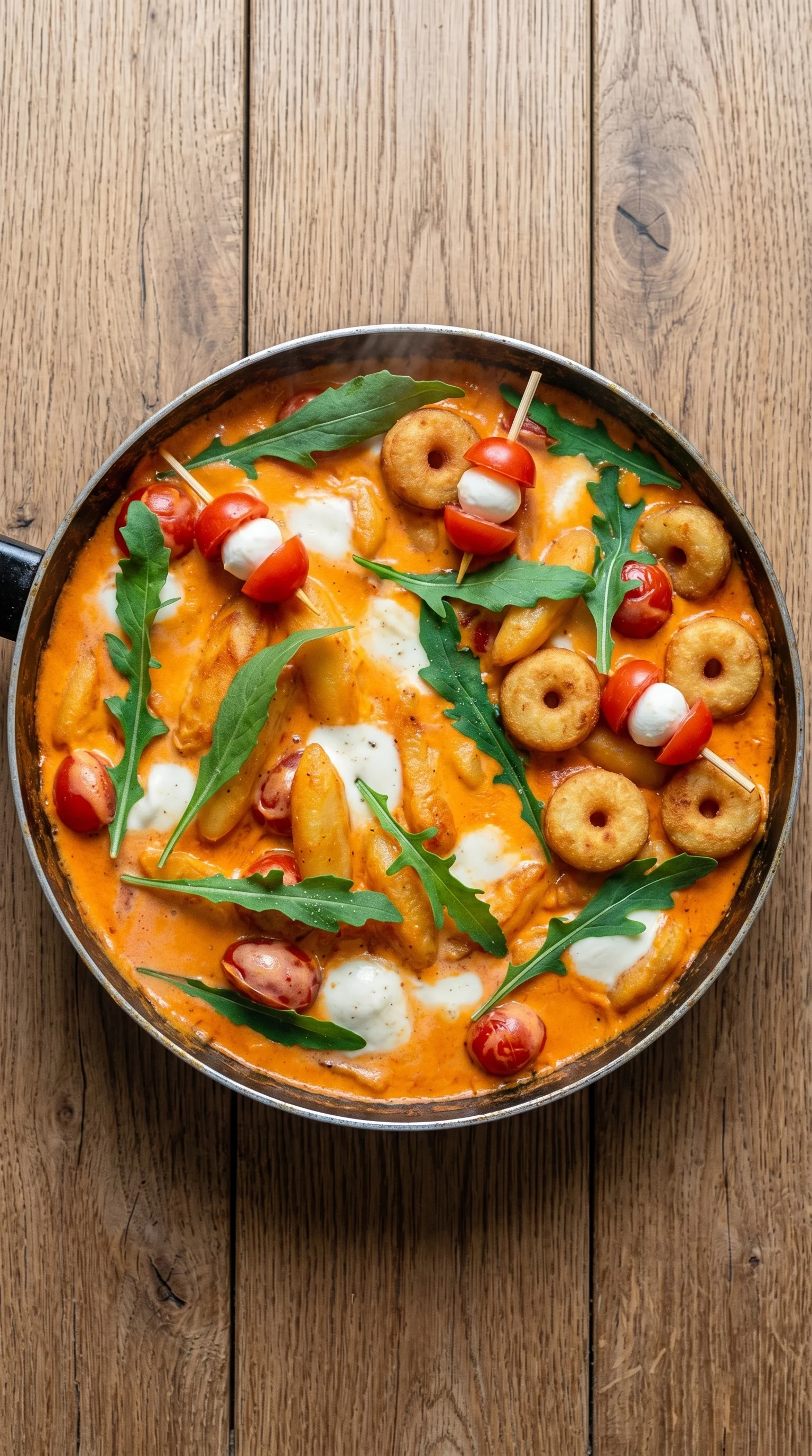 A bowl of food with a spoon in it.