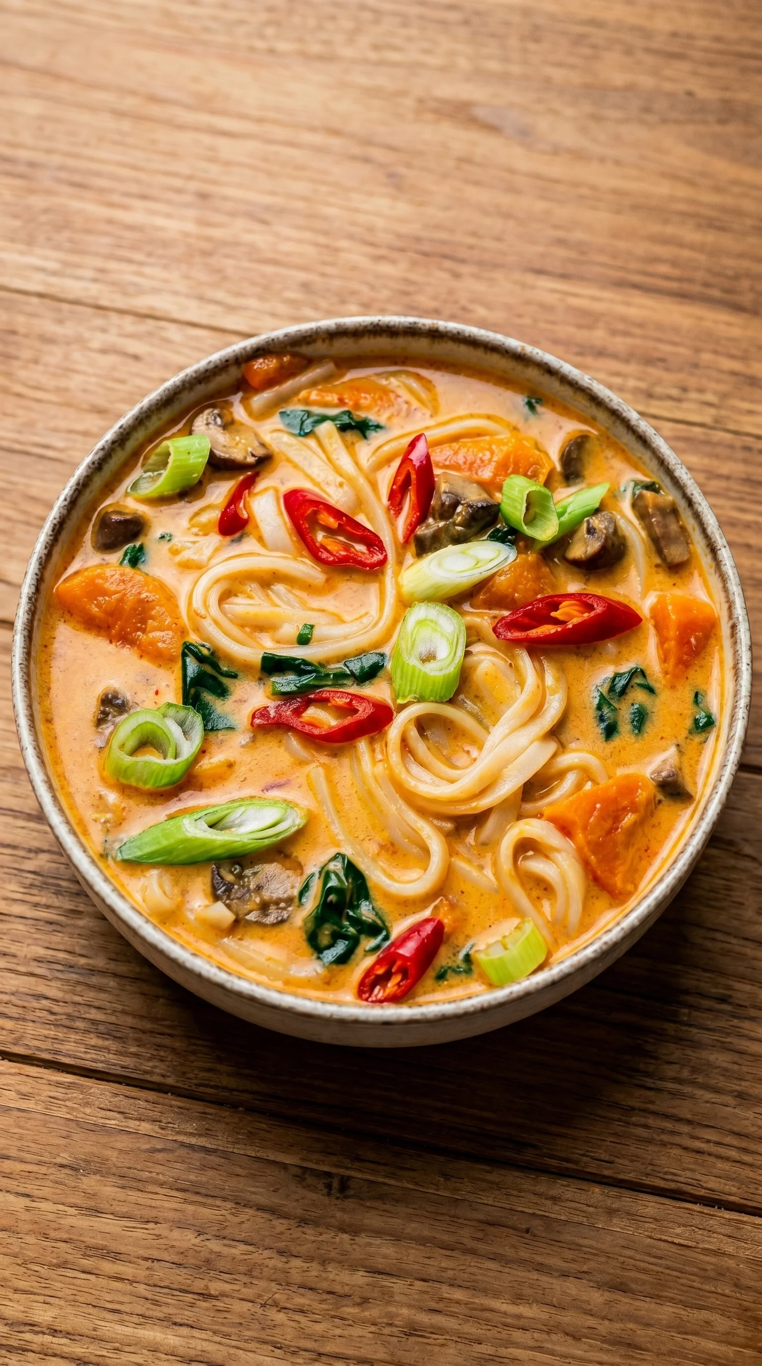 A bowl of soup with noodles and vegetables.
