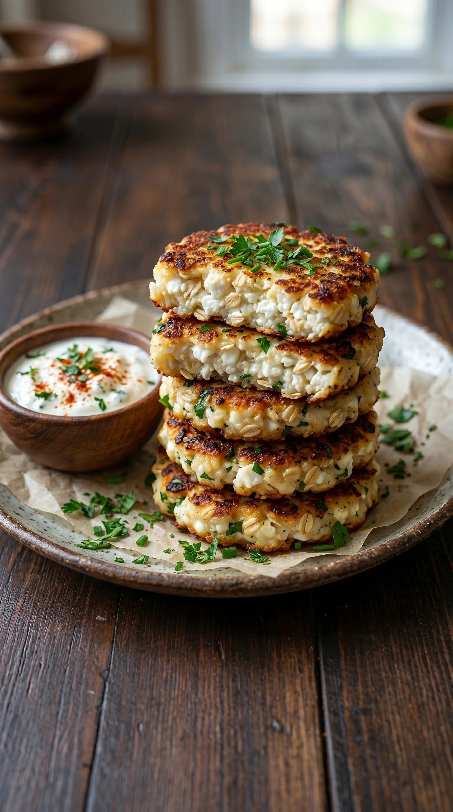 A stack of protein-rich cakes.