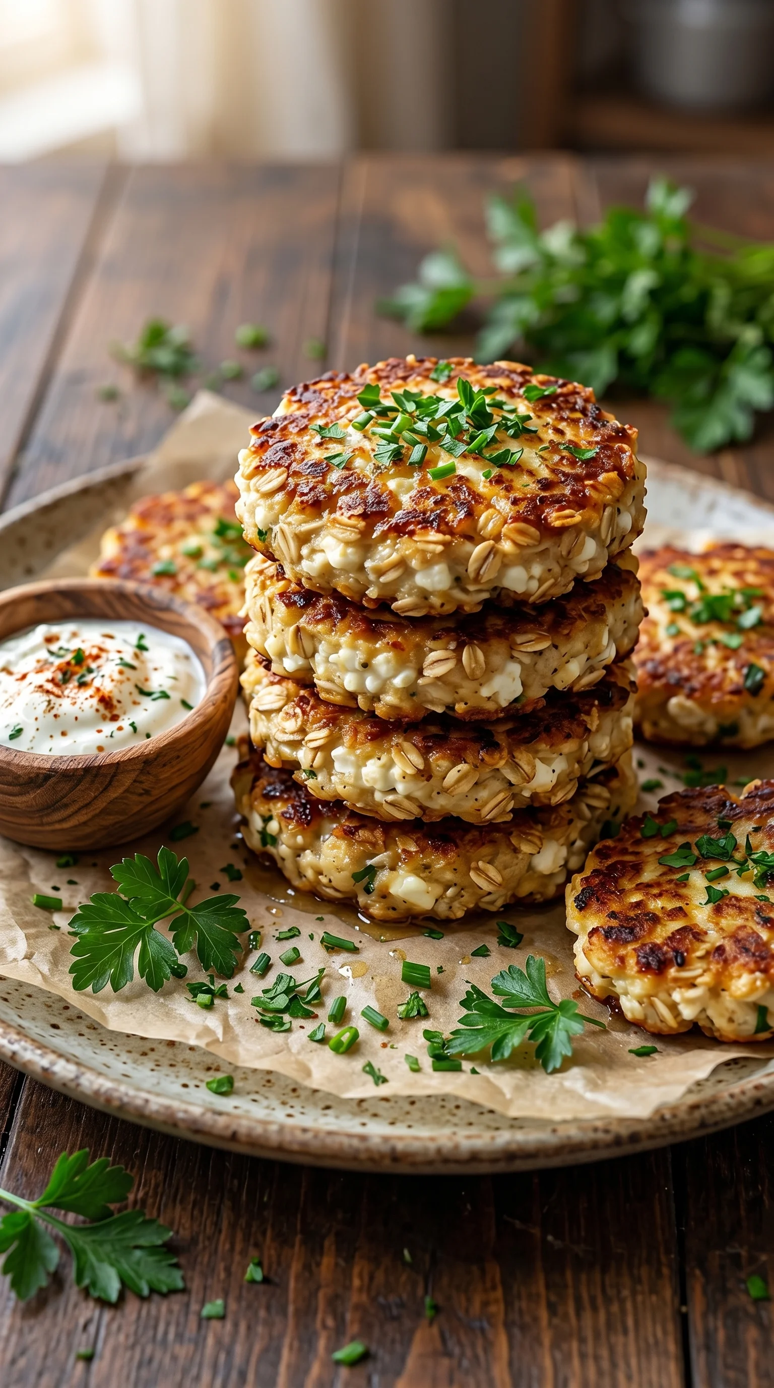 A stack of protein-rich cakes.