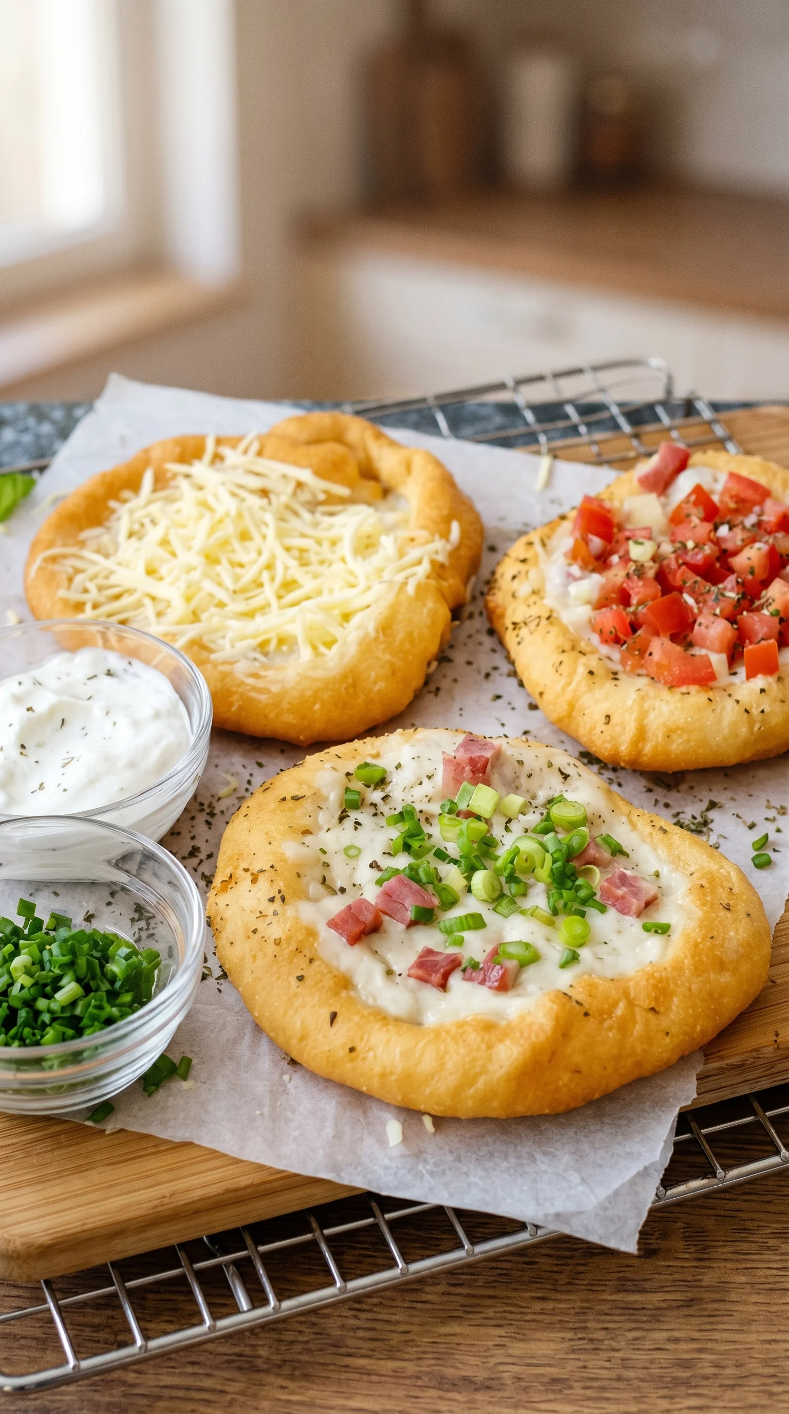 A plate of food with a bowl of sour cream.