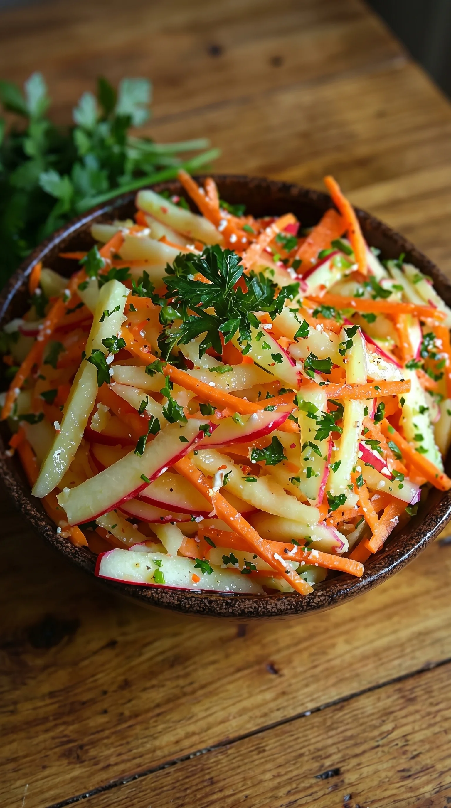 A bowl of freshly chopped carrots.